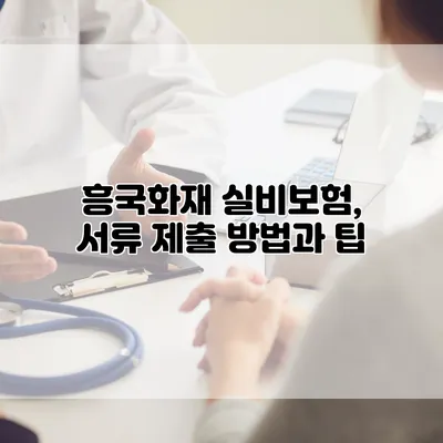 흥국화재 실비보험, 서류 제출 방법과 팁