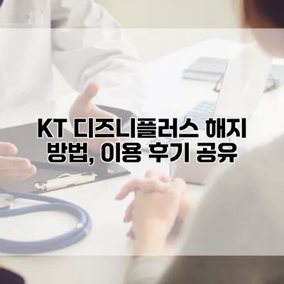KT 디즈니플러스 해지 방법, 이용 후기 공유